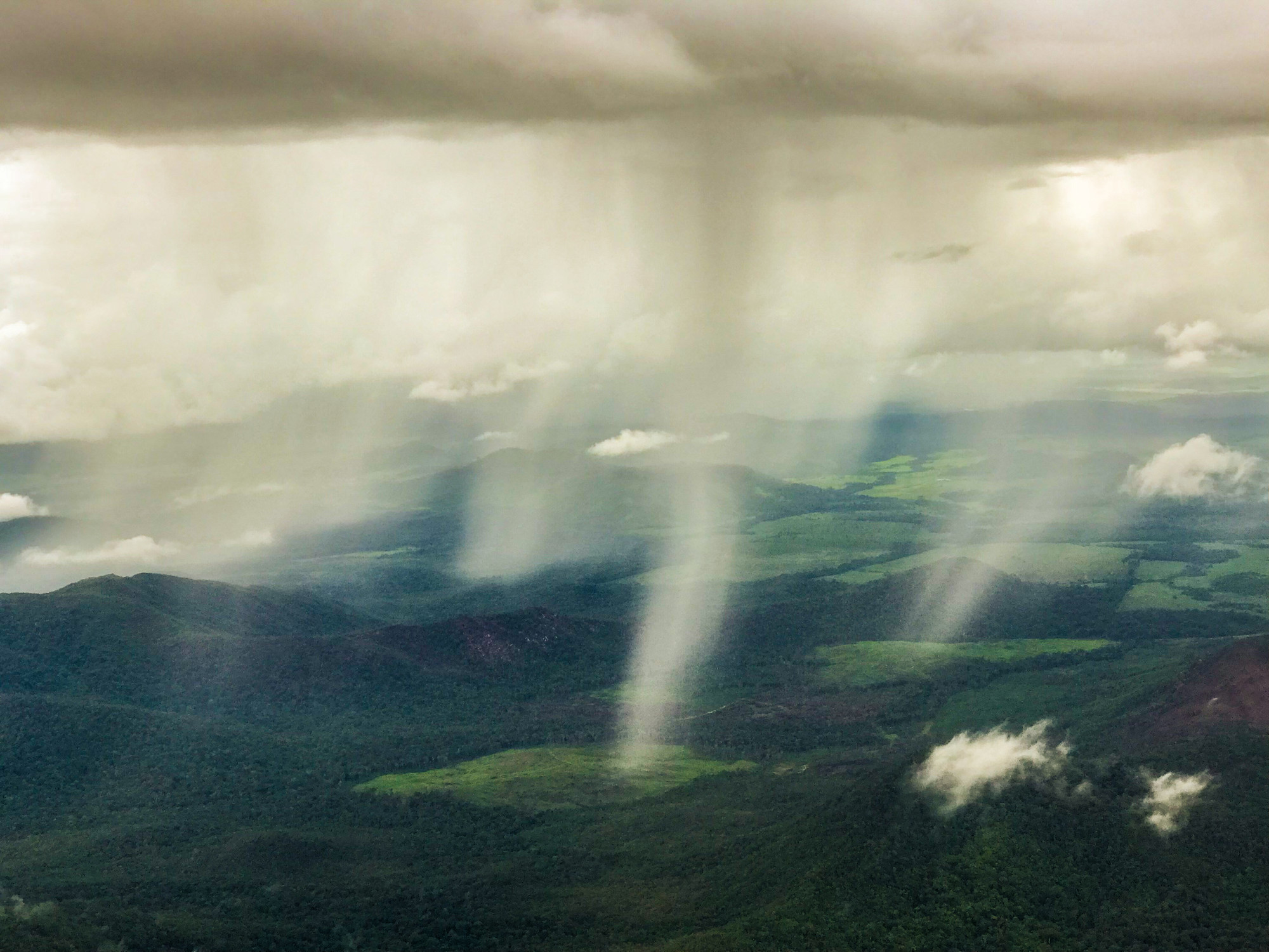 Chuva na floresta, região Mucajaí, Terra Indígena Yanomami (RR) @Lucas Lima / ISA