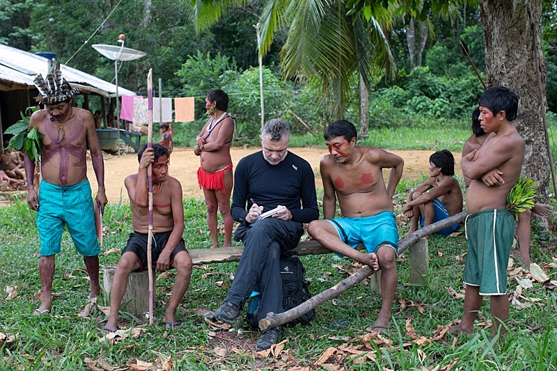 Dom Phillips era um defensor da Amazônia e de seus povos I Crédito: JOAO LAET - AFP