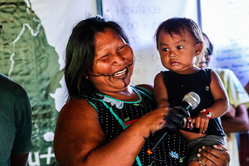 Ngrenhkarati Xikrin, da Terra Indígena Trincheira Bacajá, conselheira da Rede Terra do Meio|Mitã Xipaya/Rede Xingu+