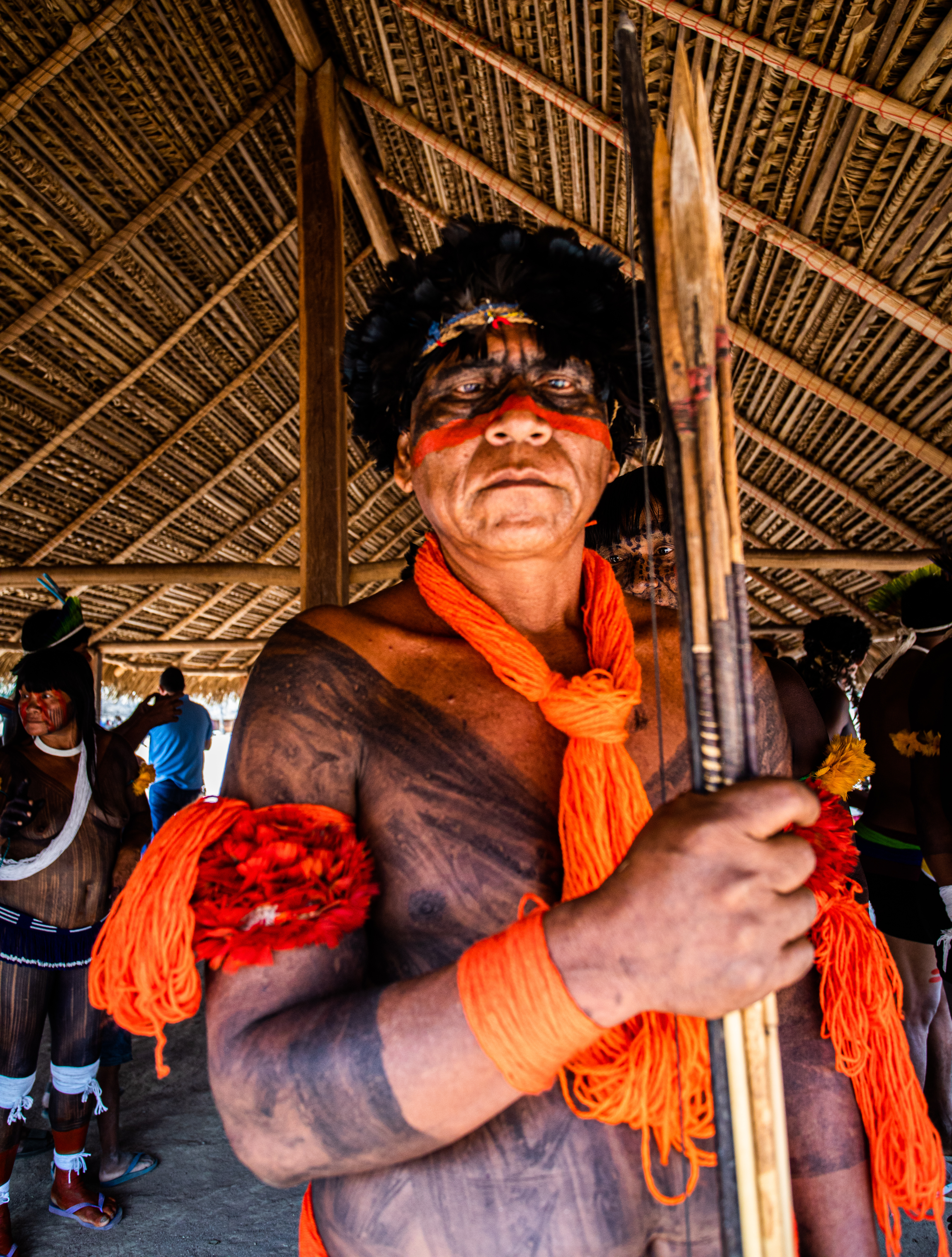 Possua Panará participa de festa dos 25 anos de retorno dos Panará