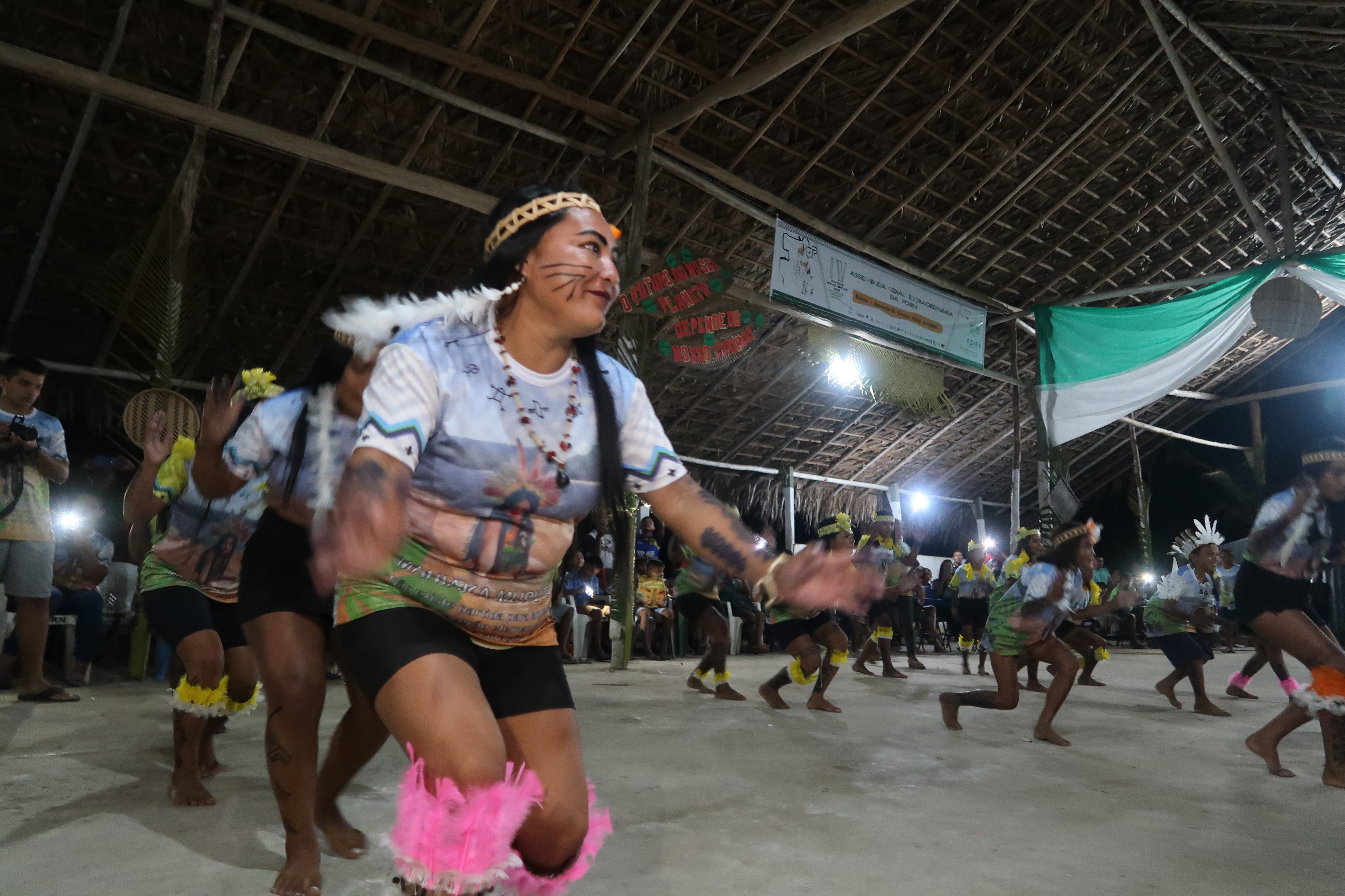 Danças tradicionais encerram o encontro 📷 Ana Amélia Hamdan/ISA