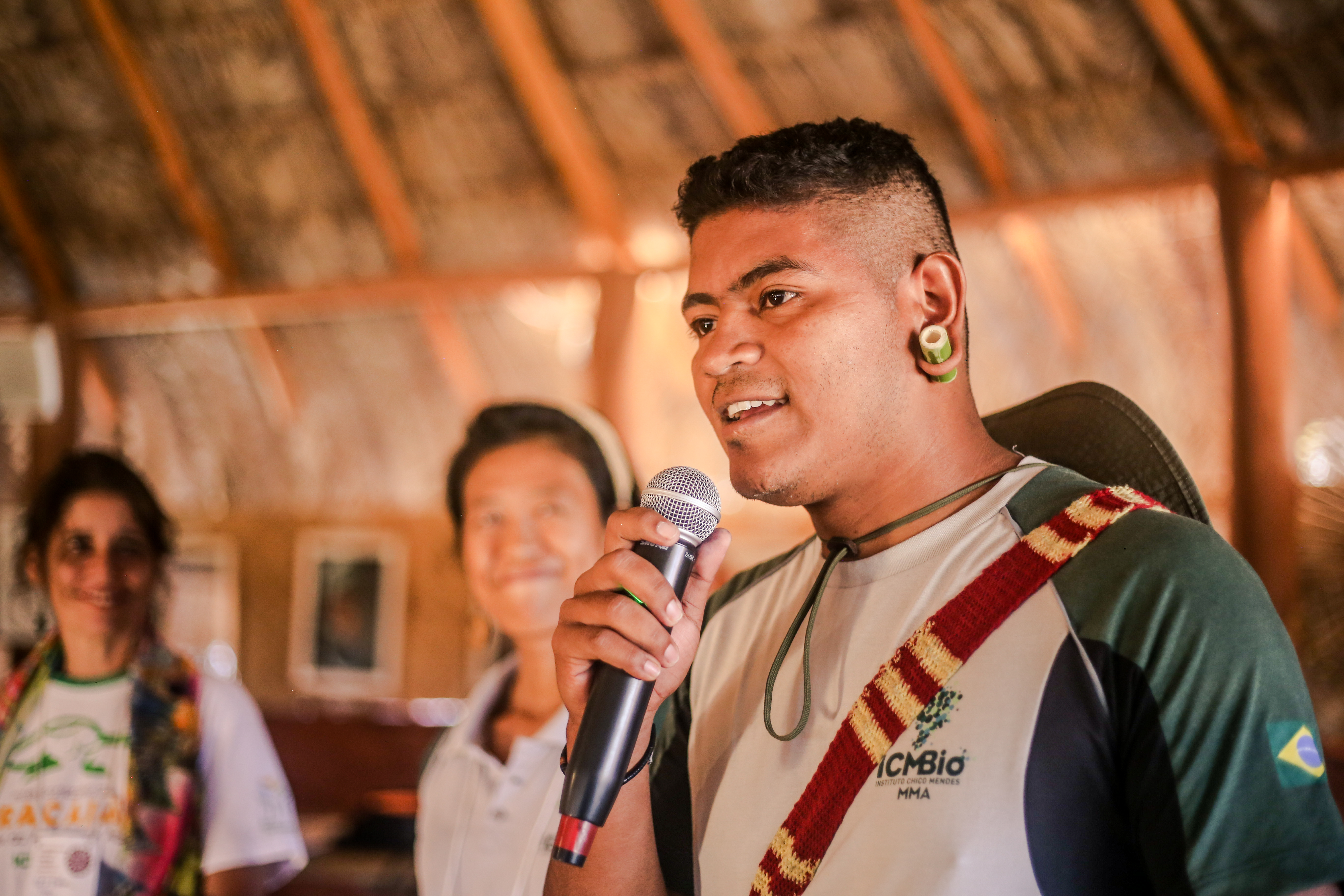 Yuris Santana de Couto, agente de monitoramento ambiental do Instituto Chico Mendes de Conservação da Biodiversidade - ICMBio|Webert da Cruz Elias/Redário/ISA