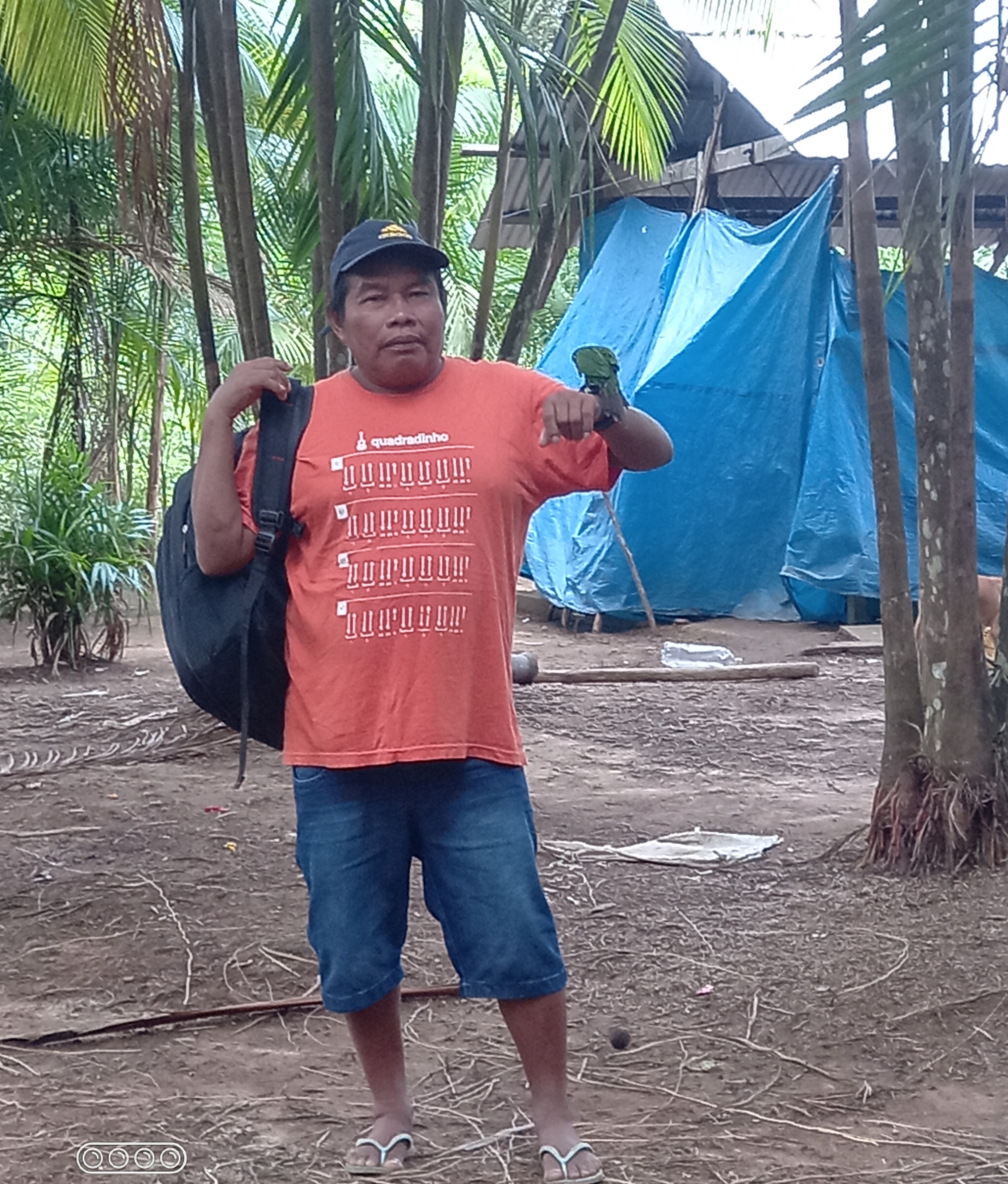 Américo Socot em sua última viagem de trabalho feita para o rio Tiquié|Álvaro Socot/Rede Wayuri