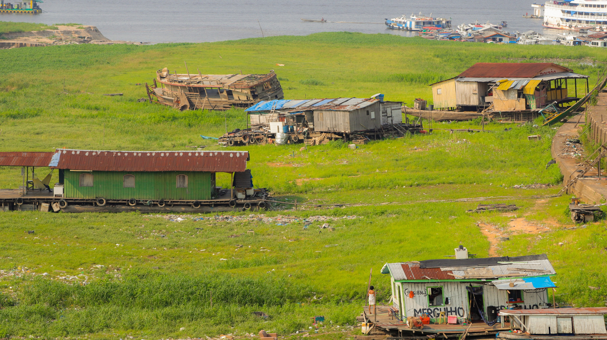 Desigualdades sociais e problemas ambientais expostos pela emergência climática em Manaus |Paulo Desana/Dabukuri/ISA