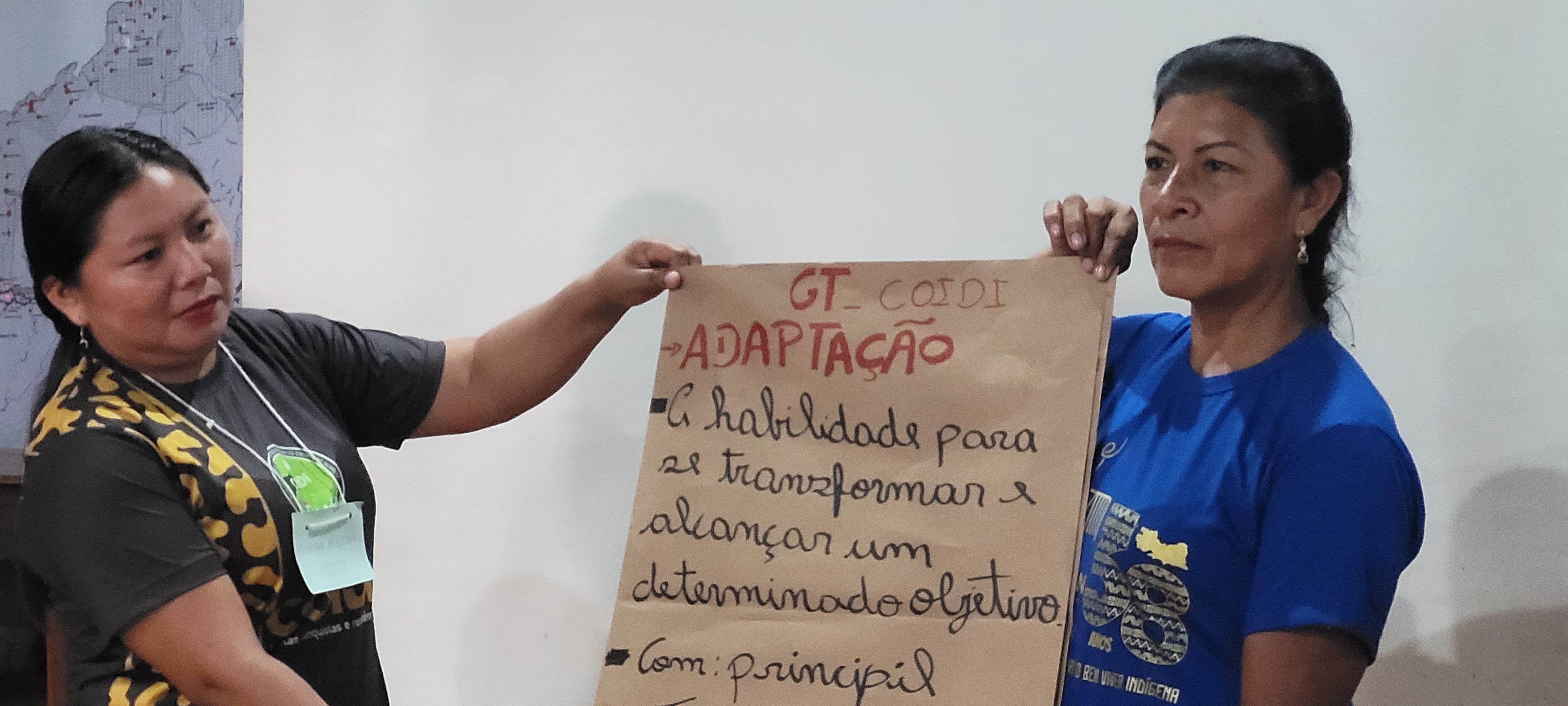Mulheres lideranças indígenas de Iauaretê, na TI Alto Rio Negro, debatem sobre Adaptação Climática|Juliana Radler/ISA
