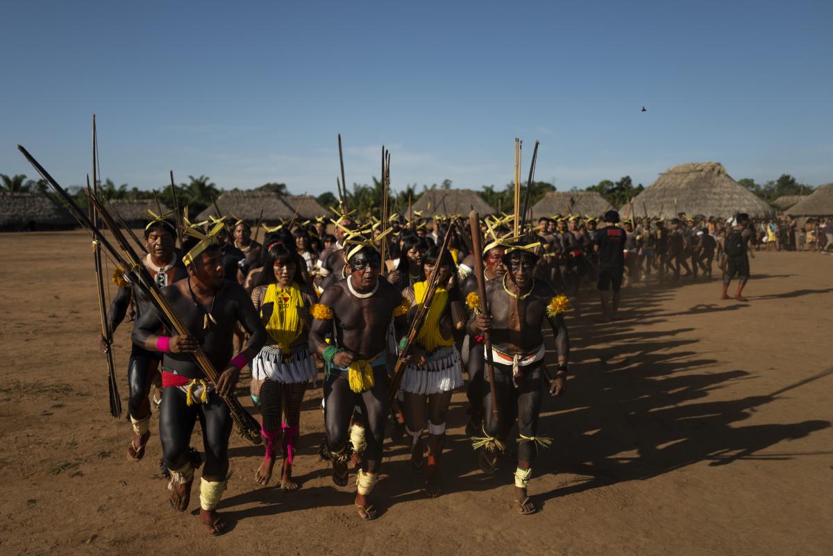 5º encontro da Rede Xingu +, que reuniu representantes dos 25 povos indígenas e comunidades tradicionais da Bacia do Rio Xingu