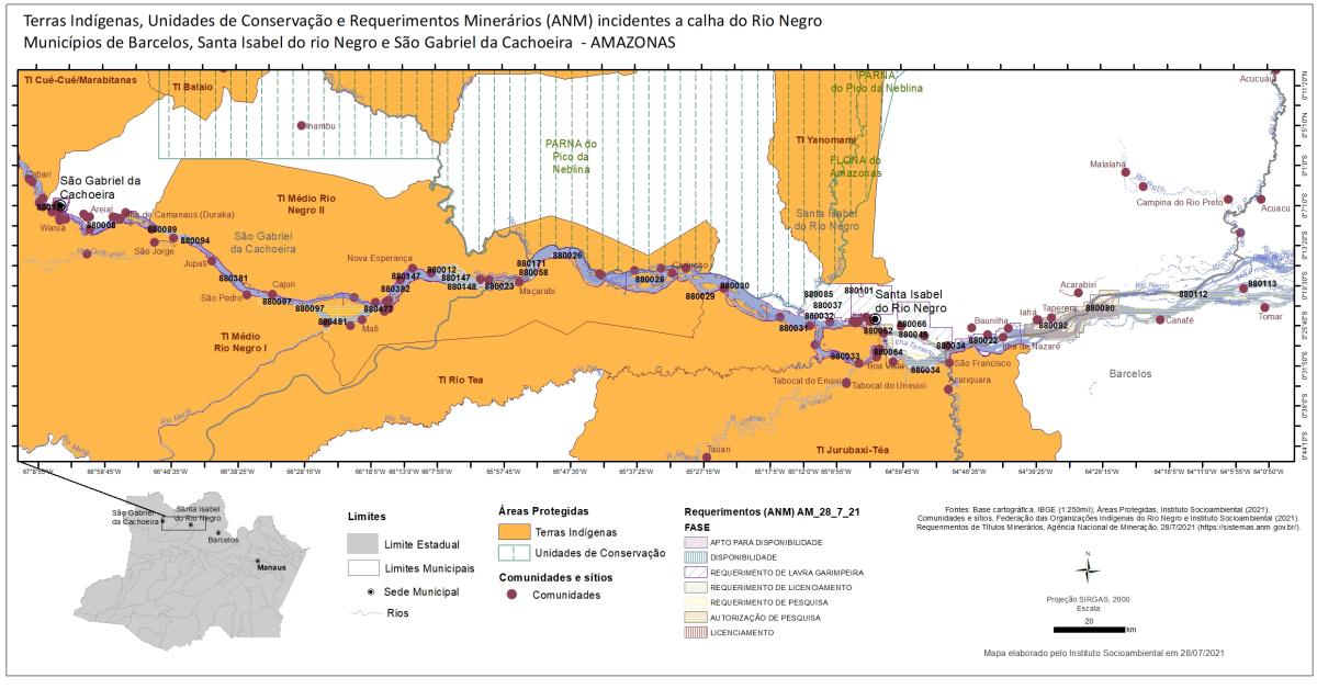 requerimentos minerários