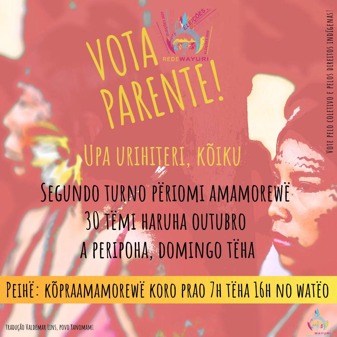 Card Vota, Parente em Yanomami
