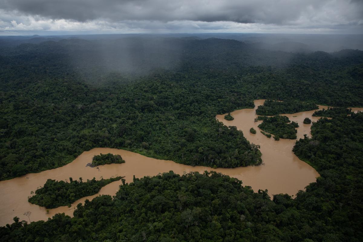 Garimpo no rio Mucajaí, Terra Indígena Yanomami