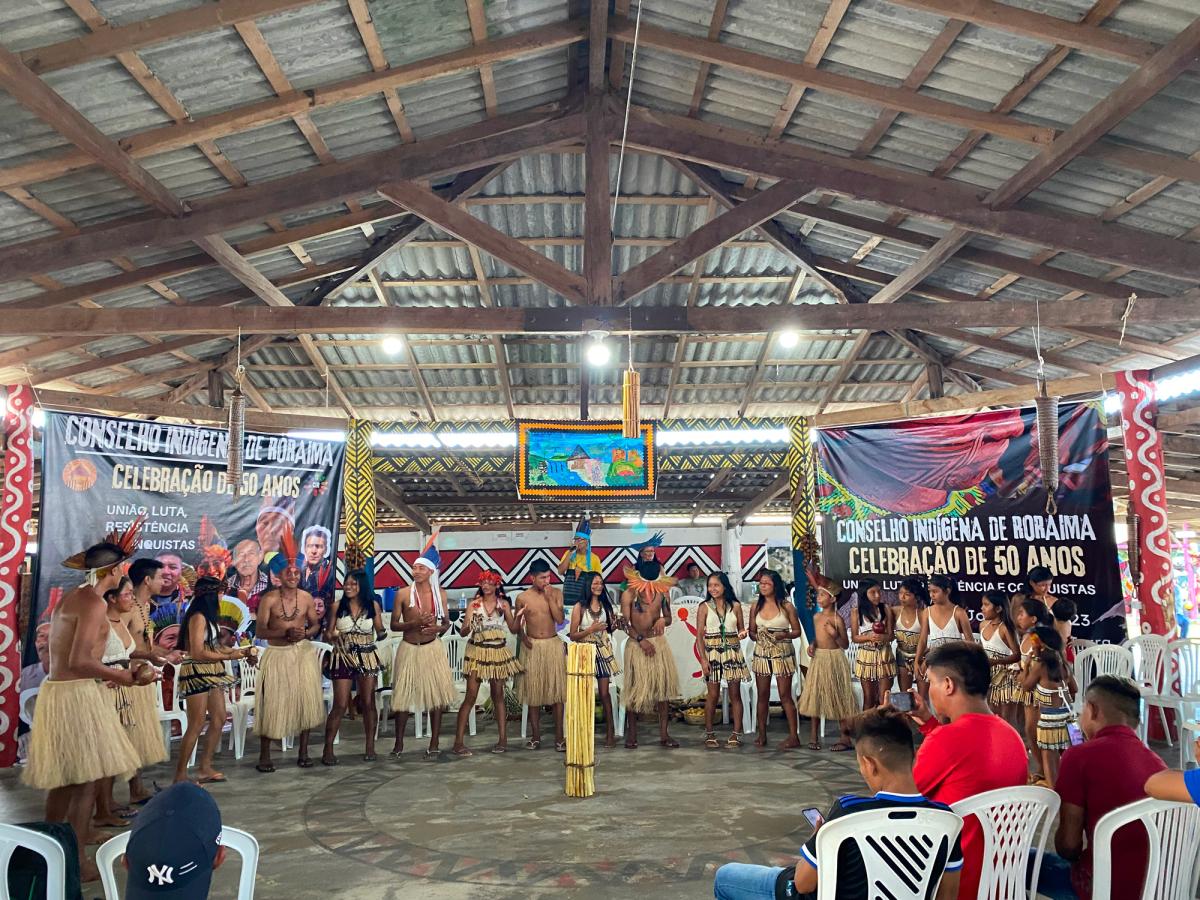 Aniversário de 50 anos do Conselho Indígena de Roraima