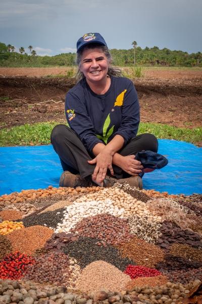 Artemízia Moita, do setor de sustentabilidade da Agropecuária Fazenda Brasil