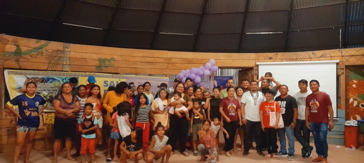Rede Wayuri exibiu documentário no Parque das Tribos