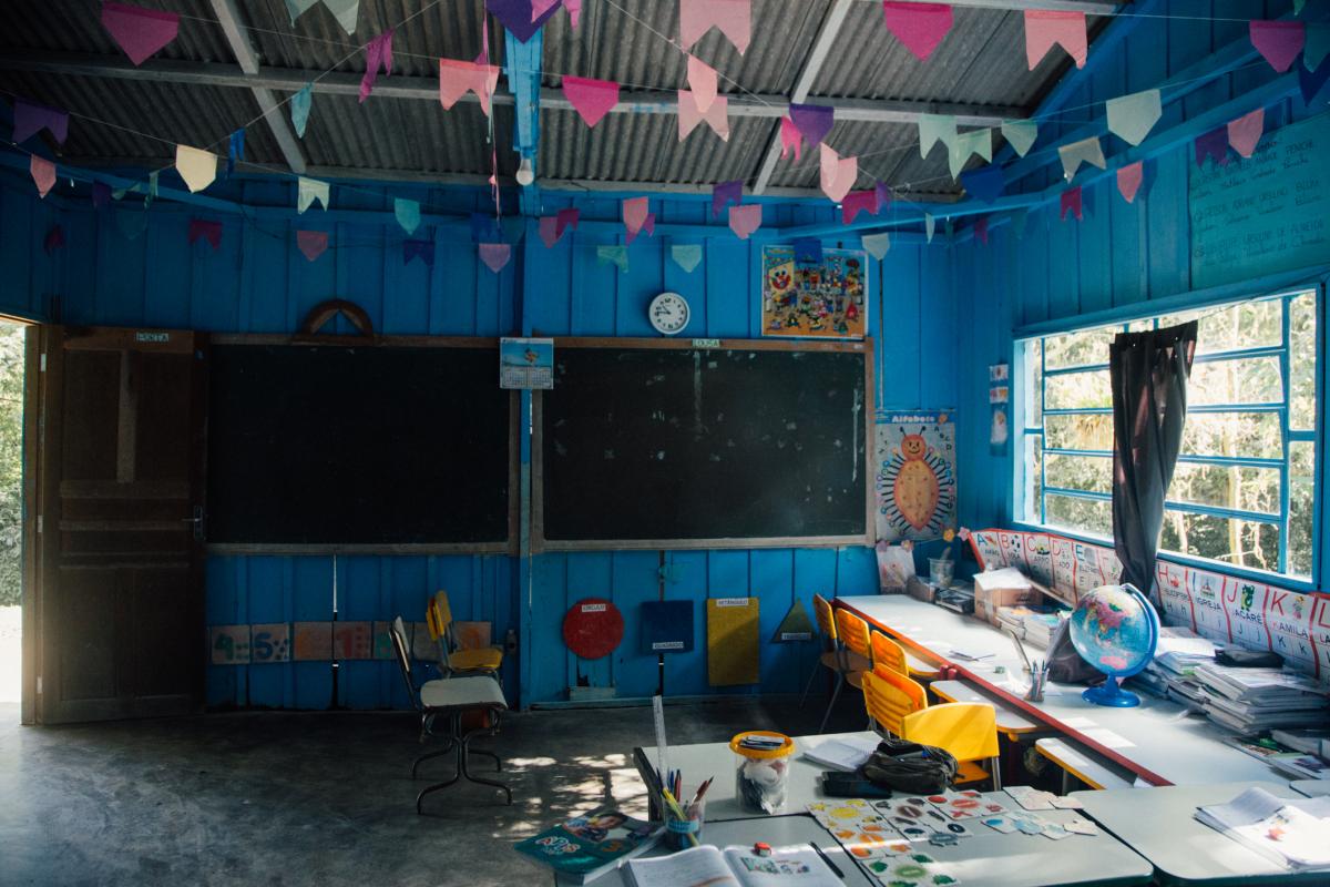 Escola no Quilombo Bombas