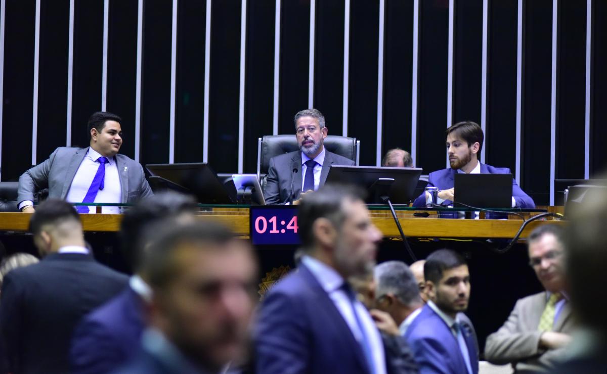 Plenário da Câmara durante votação do 'PL do Mercado de Carbono' | Zeca Ribeiro / Câmara dos Deputados