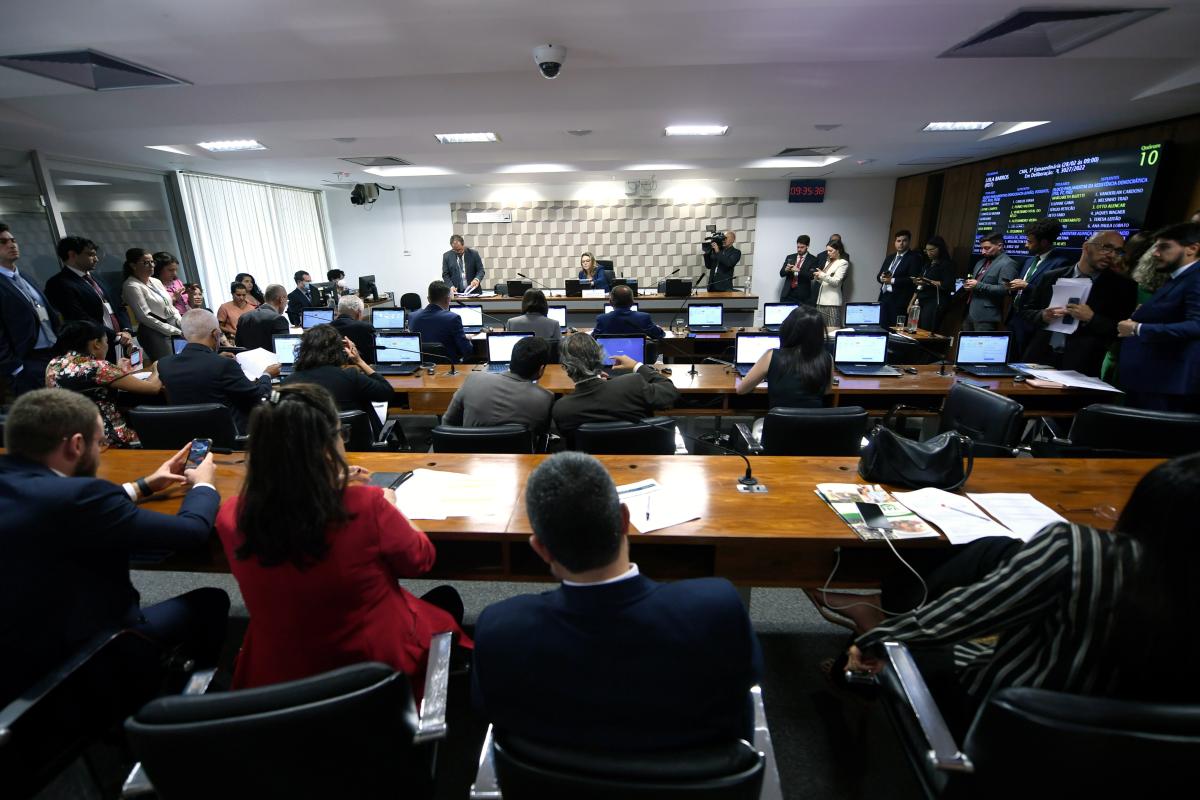 Sessão da Comissão de Meio Ambiente do Senado | Edilson Rodrigues / Agência Senado