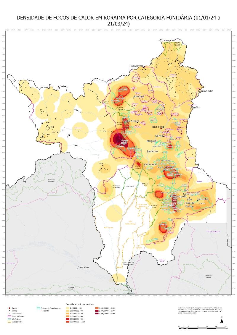 Megaincêndios em florestas de Roraima podem causar desastre ambiental ...