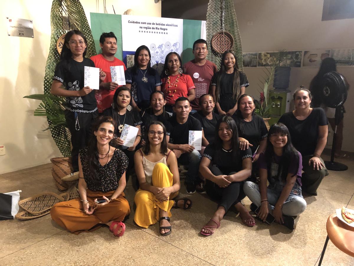 Equipes da FOIRN e do ISA estiveram presente no lançamento da cartilha