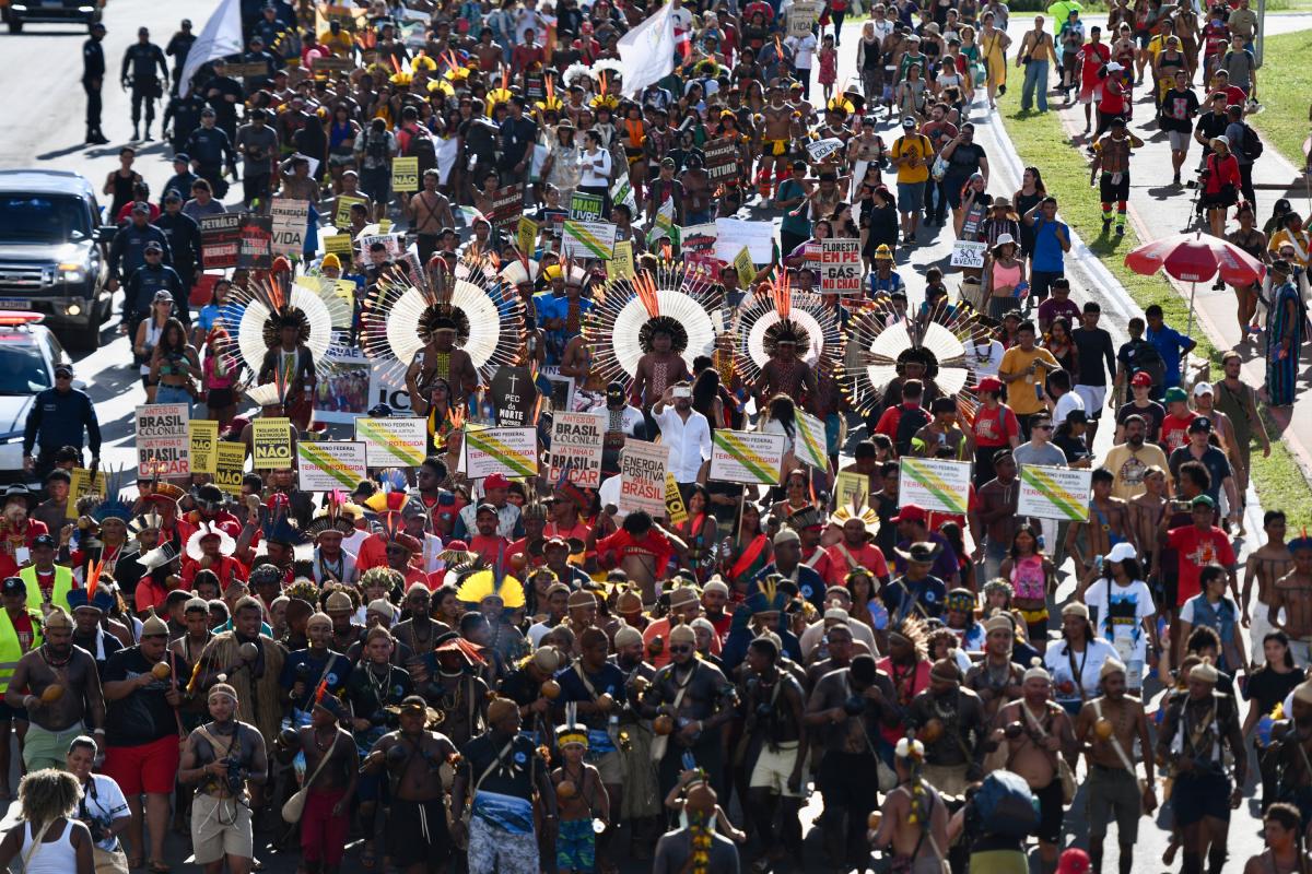 BRASILE. Siamo sempre stati qui!: i popoli indigeni rilasciano la dichiarazione finale dell'Acampamento Terra Livre 2024
