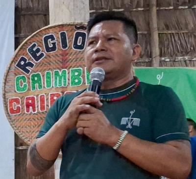 Dário Baniwa, presidente da Foirn