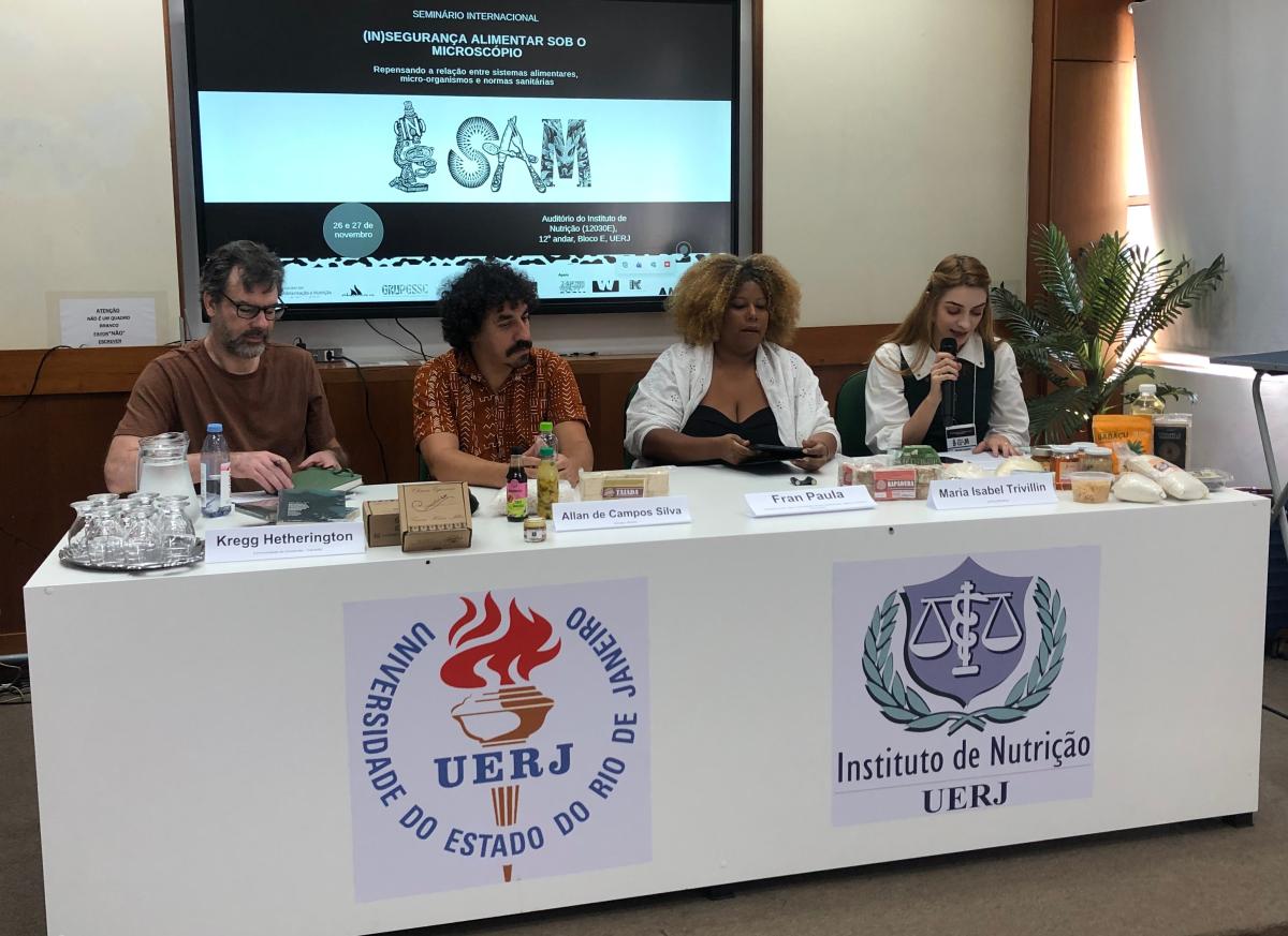 Kregg Hetherington, Allan de Campos Silva, Fran Paula e Maria Isabel Trivillin