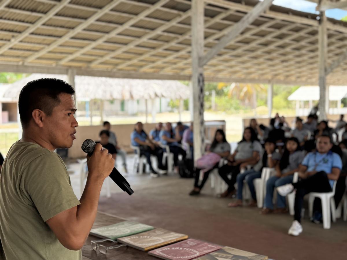 Emerson Sementinhas finalizou o ciclo de palestras falando sobre a Rede de Sementes 