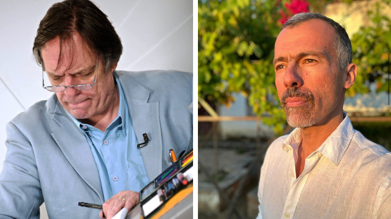 Paulo Caruso e Jamil Chade