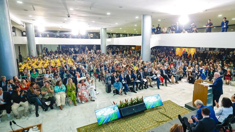 Cerimônia pelo Dia do Meio Ambiente no Palácio do Planalto | Ricardo Stucker / PR 