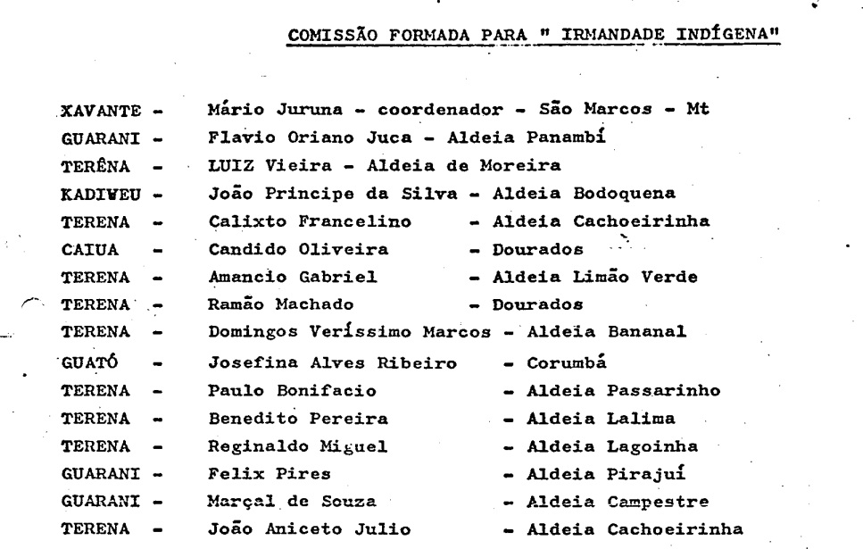Trecho do documento “Síntese das atividades da UNI”, de 22 de agosto de 1980.