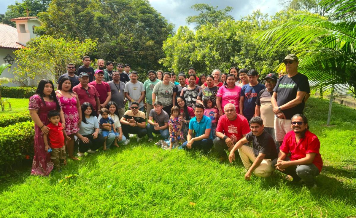 Indígenas de nove povos da região da Terra do Meio participaram da oficina organizada pela Rede Xingu+ e o ISA, em Altamira (PA)