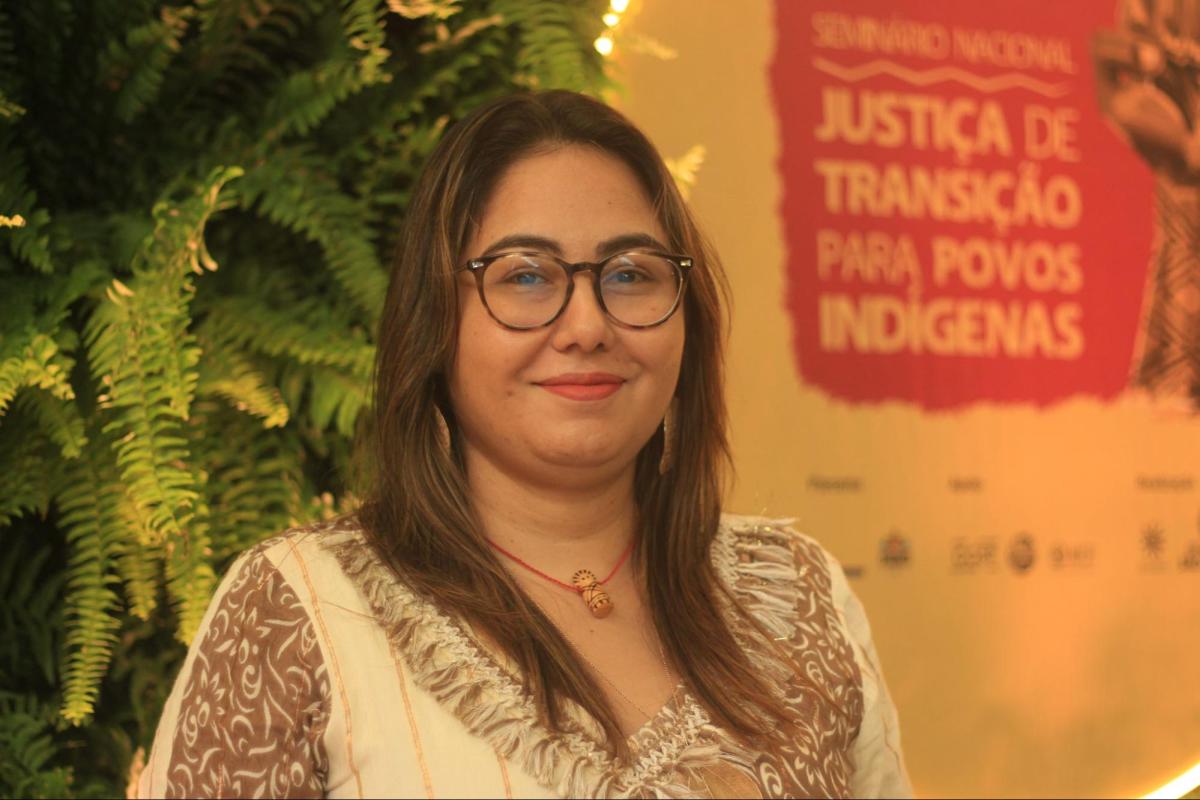 Maíra Pankararu, mestre em direito e primeira integrante indígena da Comissão de Anistia