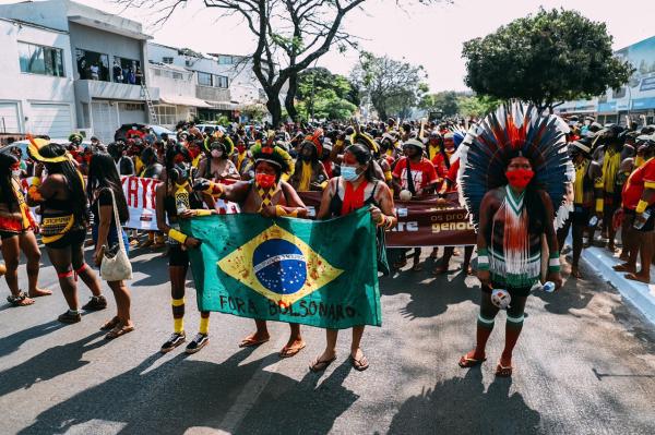 Marcha do ATL 2021, em Brasília | Raíssa Azeredo
